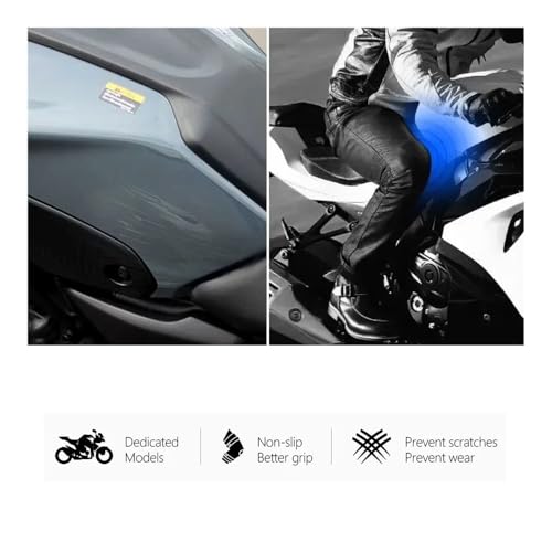 Réservoir Protège S1000RR Évite Rayures Autocollant Genouillère 2009-2018 - 7