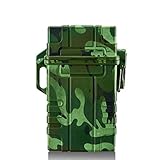 Das wasserdichte und rutschfeste Design mit Verschlussknopf verleiht dieser Zigarettenhülle eine hervorragende wasserdichte Leistung.