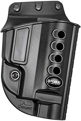 Fobus TAJD Evolution Holster for Taurus Judge Steel Frame only (except Raging Judge) , Right Hand Paddle , Black