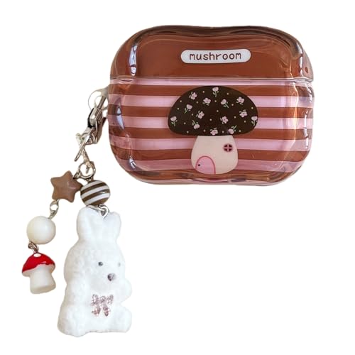 CrazyLemon �p�� AirPods 4 �P�[�X ���킢�� AirPods ��4���� (2024) �P�[�X �V���R�[�� TPU�� �L�[�`�F�[���t�� �G�A�[�|�b�Y ��4���� �ی�J�o�[ ���^ �y�� �ϏՌ� �L�Y�h�~ ���� ������ �L�m�R�� ���f�B�[�X