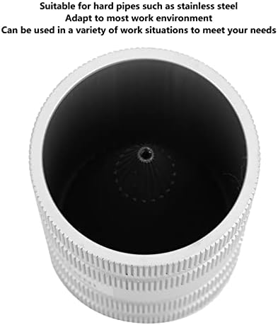 Tube Reamer and Deburring Tool for Stainless Steel Pipes, 5/16" (8mm) to 2-1/8" (54mm) Diameter Range, Professional Burr Removal and Chamfering Tool