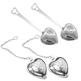 JYNXOR 4 Pcs Infuseur Thé, Filtre à Thé Boule à Thé en acier inoxydable, Infuseur à thé, B...