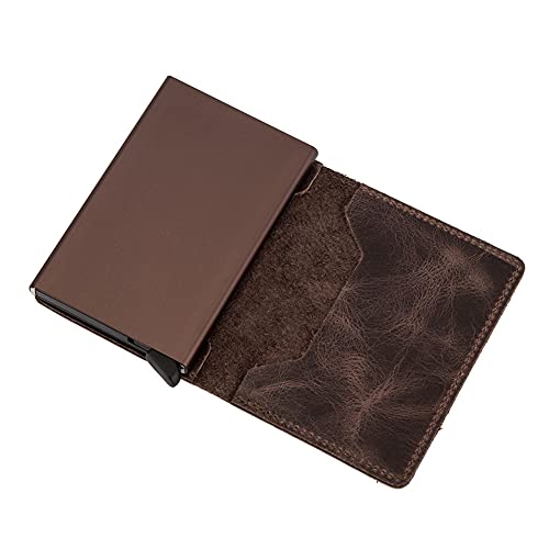 Image of Secrid Slim Wallet Original Leather With Rfid Safe Card Case