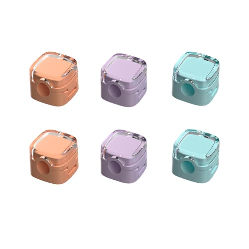 6 Pack Magnetic Cable Holder Clips, Desk Cord Tidy, Digital Cable Management, Wire Holders for Cable, USB, HDMI, Nightstand, Car, Wall, Office, Kitchen(7.5mm)