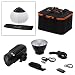 Fotodiox Pro Warrior 150 Daylight Deluxe 1-Light Kit w/Lantern Softbox - High-Intensity Daylight Color (5600k) LED Light Kit, 5600k Light for Still and Video