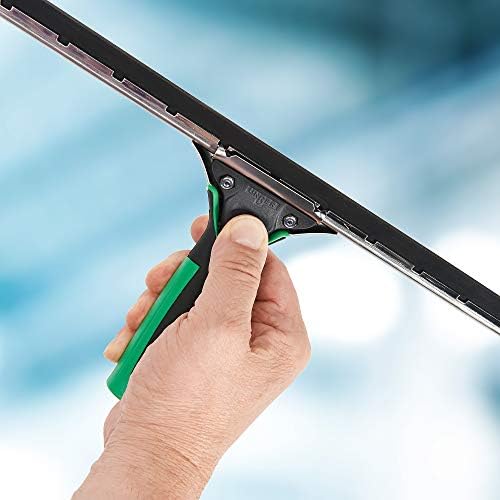 Unger ES35H Window Wiper, Stainless Steel Plastic, Green/Silver