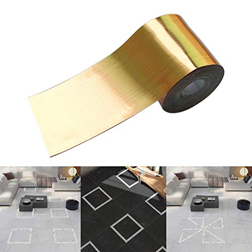 LOVIVER Fita adesiva autoadesiva impermeável para banheiro PVC parede azulejo lacuna fita adesiva -