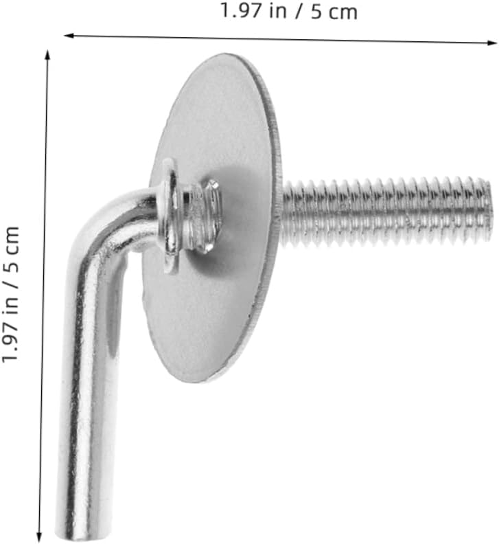 2pcs Fan Mounting Bolts for Stand Fan Assembly Easy Installation Screws for Secure Base Fixing Iron Material Prevents Wobbling and Instability