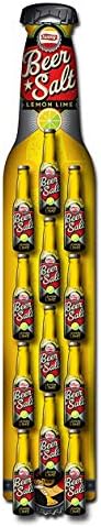 Twang Flavored Beer Salt, Lemon Lime, 1.4 Ounce Mini Bottles (12 Count Clip Strip)