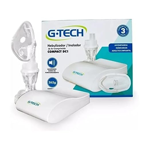 Aparelho Compressor Nebulizador Inalador G-tech