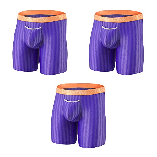Bóxers para hombre en algodón suave y cómodos calzoncillos con cintura elástica activa