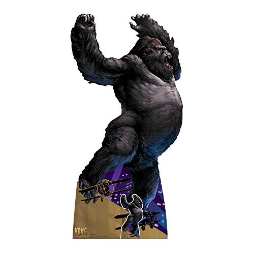 Image of Star Cutouts SC1633 King Kong Large Cardboard Cutout Action Figure Pose with Free Mini Standee
