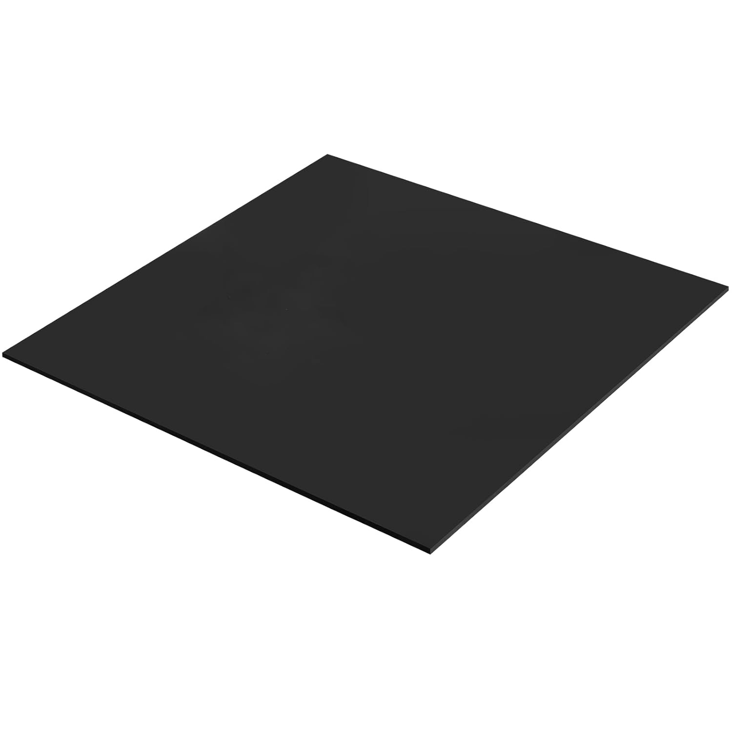 Fkm Fluoroelastomer Rubber Sheet, 12" x 12", 1/16" (0.062") Thick, Commercial Grade 75a+/-5 Medium Hardness, High Temp & Chemical Resistant, Gasket Seal Material, Black
