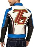 Comfort e versatilità: foderata in morbida viscosa, questa giacca da moto in pelle PU è realizzata per un comfort che dura tutto il giorno. Sia che tu abbia bisogno di un look da uomo in ecopelle blu per una serata fuori o di una giacca da moto in ecopelle per un giro, la sua struttura traspirante ma robusta offre su ogni fronte.
