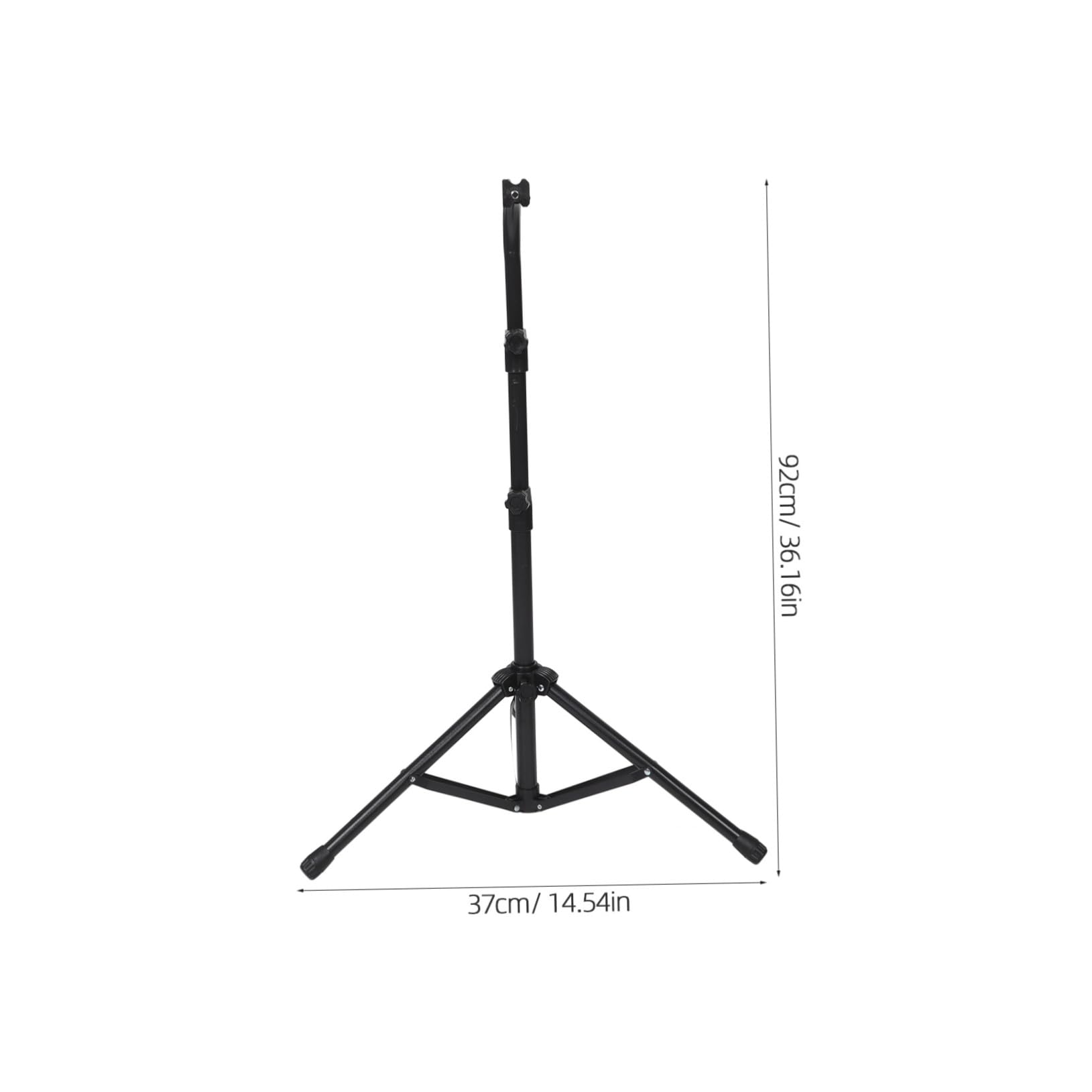 SUPVOX Supporto per Strumenti Percussione Cavalletto Treppiede Regolabile Altezza Porta Campane Staccabile per Esibizioni su Palco Sospensione per Campanelli Barre e Strumenti
