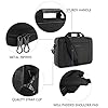 KROSER Laptop Bag 15.6 Inch Briefcase Laptop Shoulder Messenger Bag Water-Repellent Lightweight Urban Office Bag Business Carrying Handbag School Computer Bag for Men/Women-Black #3