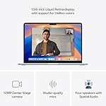 Apple 2025 MacBook Air 13-inch Laptop with M4 chip: Built for Apple Intelligence, 13.6-inch Liquid Retina Display, 16GB Unified Memory, 512GB SSD Storage, Touch ID; Sky Blue with AppleCare+ (3 Years) - Image 3