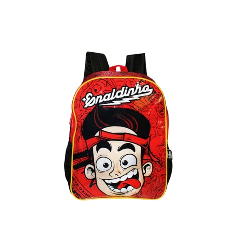 Mochila Enaldinho Infantil Escolar Masculina Costas Ofic Cl1