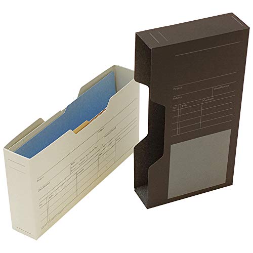 Knox 52276600 Personal Organizer Refill, File Box, Narrow, Gray #TOP4