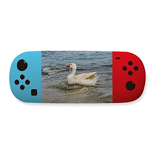 Étui pour lunettes de jeu Oie de l'océan, boîte de rangement rigide gamer