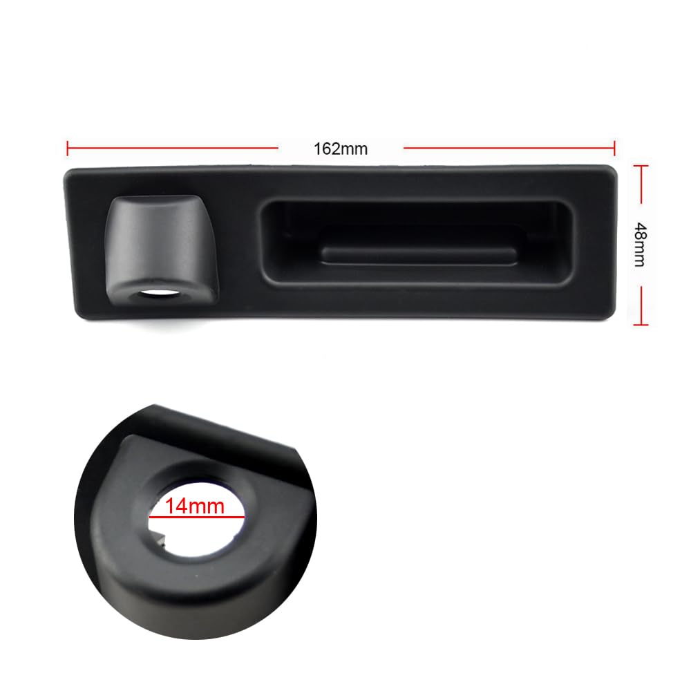 Boot Trunk Handle Release Switch Compatible with B-MW X1 X2 X3 X4 X5 X6 F15 F16 F18 F25 F26 F35 F49 2012-2018 51247463163-Without Camera