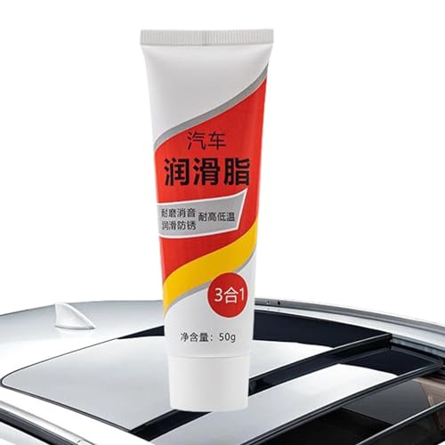 Lubrificante per serrature, Lubrificante per binari del finestrino auto - Spray in silicone per finestre per ridurre il rumore - Lubrificante ammorbidente per cinghie di tenuta in gomma