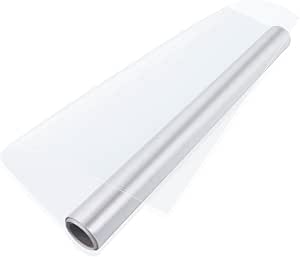 ROTOLO BOBINA PELLICOLA PER ALIMENTI TRASPARENTE IN PVC DA 50MT X 28CM ADERENTE
