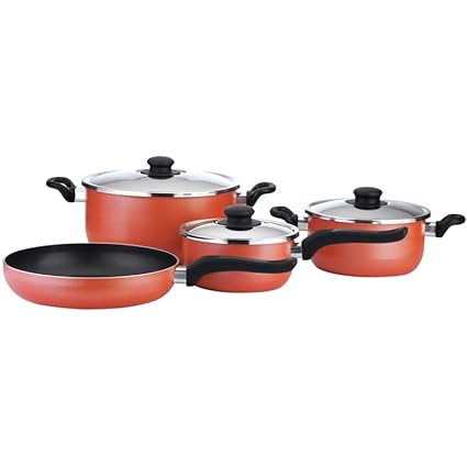 Premier Non Stick 7 Piece Cookware Set