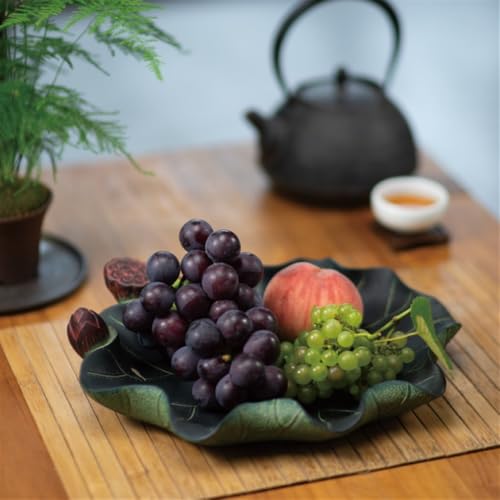 Assiette à fruits et assiette à salade en pierre décorative style vintage - 5