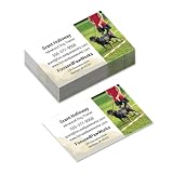 Custom Business Cards for Dog Trainers & K9 Behavioral Specialists – 16 Pt Cardstock – Personalized Business Cards for Obedience Coach, Agility Trainer, and Pet Behaviorist (Field Commander)