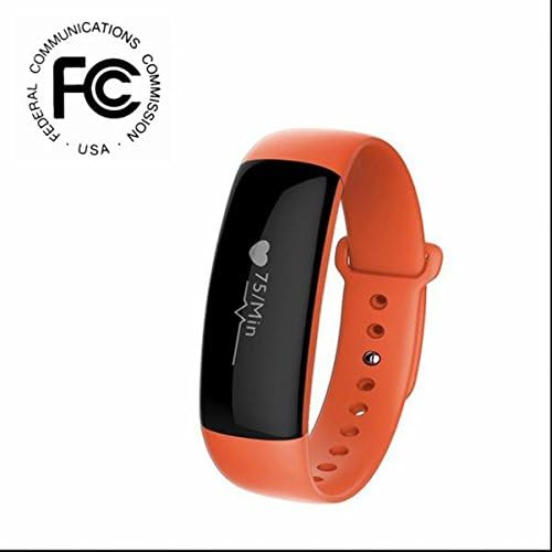 Smart bracelet Heart rate monitor,Distance Calculator,Luxury Classic Sport Pedometer Wristband Sleep Monitor Smartwatch,HD IPS LCD Round Screen,Sleep Monitor/Remote Shoot,with Camera,MP3,Call/SMS/Email Notification,Alarm Clock