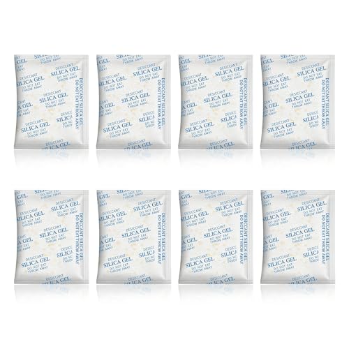 8 Pack Pet Food Desiccant Bag with Color Indicating for Automatic Cat Dog Feeder, Desiccant Packs Replacement Compatible with Petlibro, Keep Food Dry & Fresh(Individually Packaged)