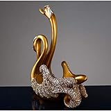 □ Schwan symbolisiert reine Liebe, reinen Segen, elegant und luxuriös, exquisite Verarbeitung.