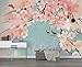 Produktbild Fototapete 3D Effekt Handbemalte Pfirsichblüte Vliestapete3D Tapeten Wohnzimmer Schlafzimmer Wandteppich Dekoration 250CM(W)*175CM(H)