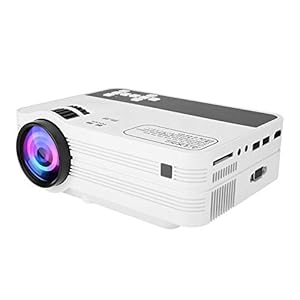 Draagbare mini-projector, 5500 lumen 1920 x 1080 Full HD LED thuisbioscoop 3D 1080P LCD digitale video beamer voor…