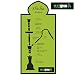 MADGROW. Cachimba Modelo Cristal Roto, Cristal. Shisha de 25 cm Altura, 2...