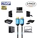 4k HDMI Cable 10 Foot 2 Pack hdmi 2.0 high-Speed Cables Ultra HDR 1080p 18Gbps 2.0b hdmi to hdmi