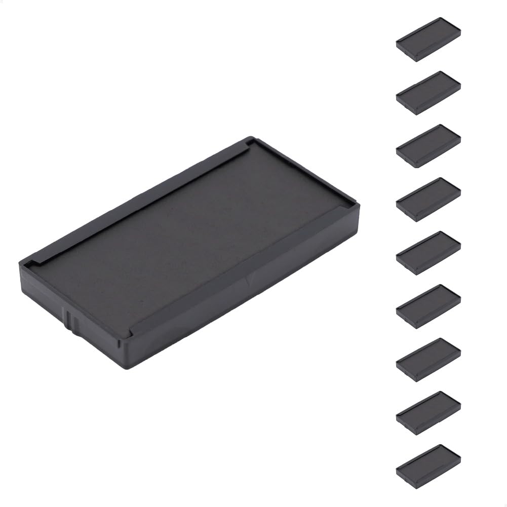 Cassette d’encre pour Shiny Printer S-854 | Cartouche Shiny S-854-7 (Pack de 10 - Noire)