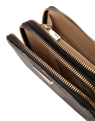 Portefeuille GUESS Laurel SLG marron idéal pour vos sorties de week-end