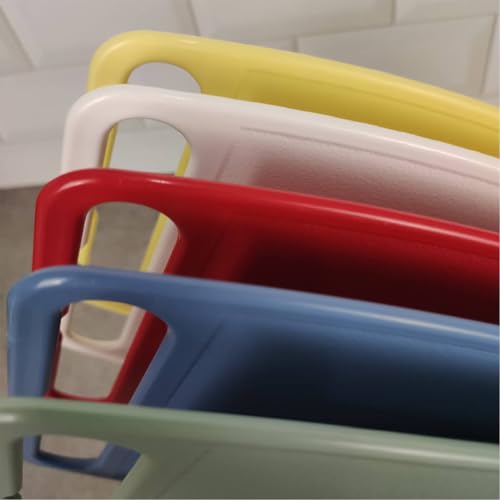 Conjunto 5 Tábuas de Corte com Suporte para Cozinha Coloridas 26x18cm Pequenas Cinquetti