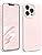 AOTESIER Magnetic for iPhone 13 Pro Max Case, [Compatible with MagSafe] [Military Shockproof Protection] Silicone Phone Case with Soft Anti-Scratch Microfiber Lining, 6.7 inch, Chalk Pink
