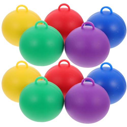 TOPPERFUN 10 piezas Unidades Pesos para Globos de Reutilizables de Plástico Colores Brillantes para Decoraciones de Fiestas Cumpleaños y Celebraciones