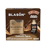 Blasón Kit 1 Bolsa de Café tostado y molido espresso robusto de 900 g + Gratis 1 shaker con 1 Botella de Baileys original...