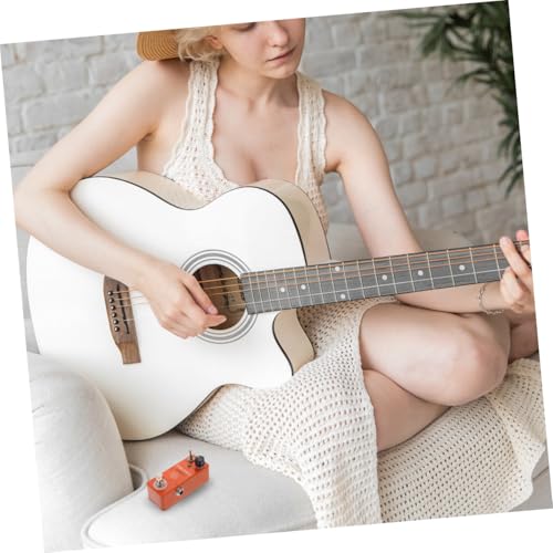 Effet de guitare orange BESTonZON boîtier mini pocket à effet de phase fluide - 6