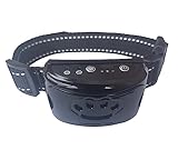 Automatisches Halsband - Hundehalsbänder Wasserdichtes & längenverstellbares Halsband für Hunde Sicherheit, Klassisches Hundehalsband Geeignet für alle Hunderassen und Grössen (Schwarz)