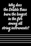  Bassfire Harmony - A Contrabassist\'s Musical Notebook: Blank Music Staff Book  10 staves per page  6 x 9 inch  100 pages