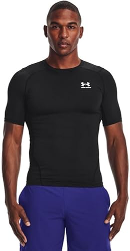 Under Armour - T-shirt de compression Hg Armour pour homme, noir (001), taille X