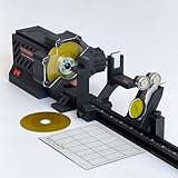 DIY Arrow Saw – Carbon Arrow Shafts Saw Cutter Kit with Dial Indicator, Spinner Function, Spine Checking, Square Tool & Vacuum Attachment for Archery