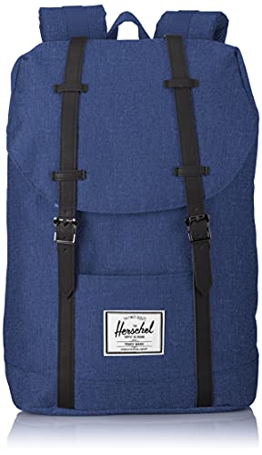 Image of Herschel Retreat Backpack, Eclipse Crosshatch /Black Rubber, Classic 19.5L