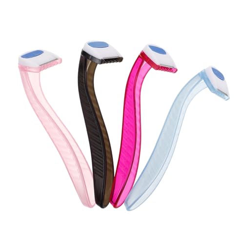 VICASKY Facial Hair Removal for Women 4pcs Mini Epilator Manual Hair Shaver Tool Compact Travel-friendly Gentle on Skin